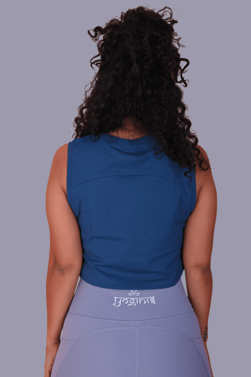 Athleisure Top in Lake Blue YOGINIS 