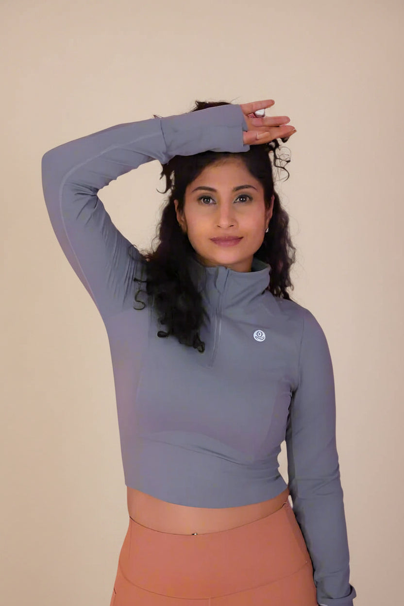 Melody Top in Grey YOGINIS 