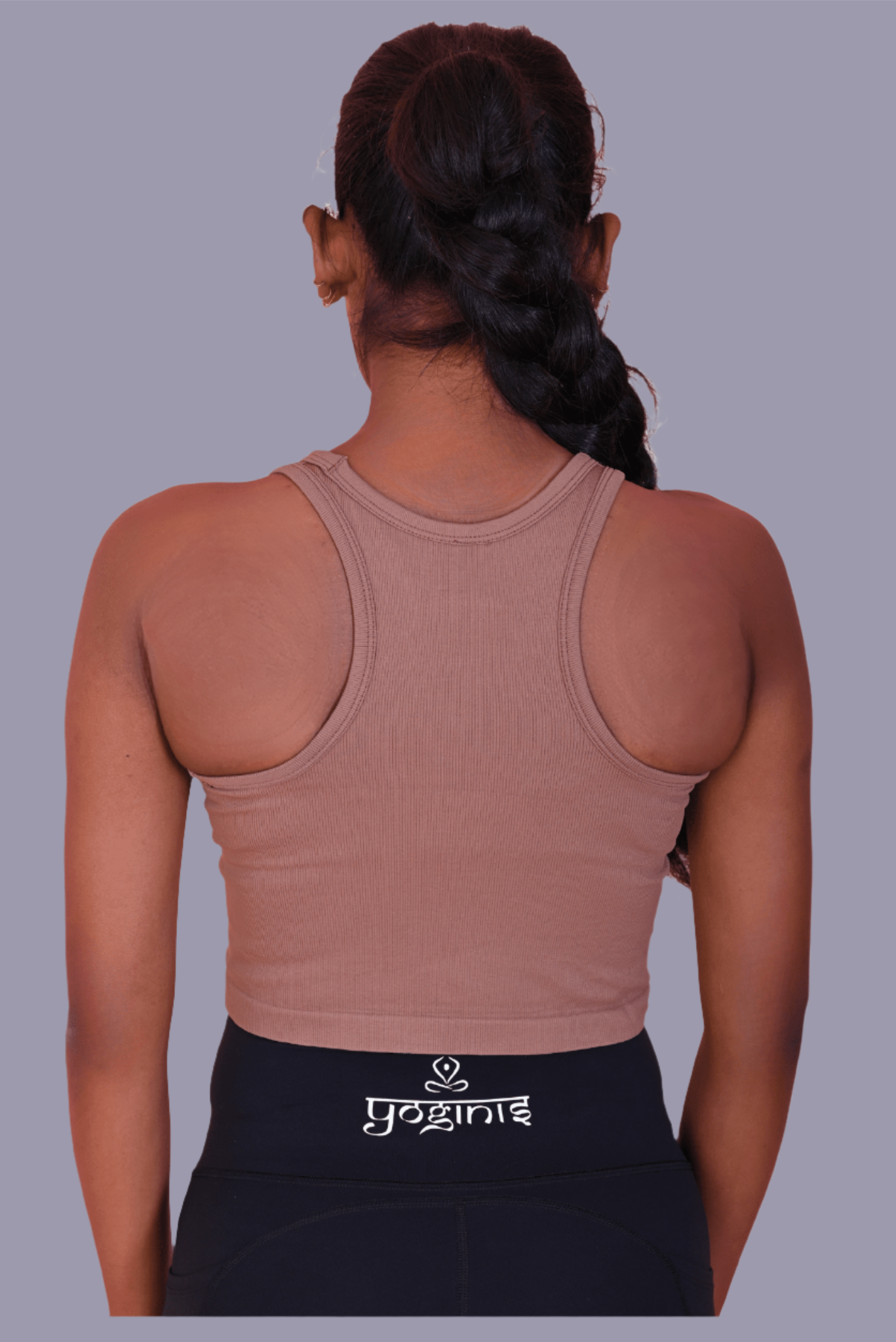 Stretchy Top in Mocha YOGINIS 
