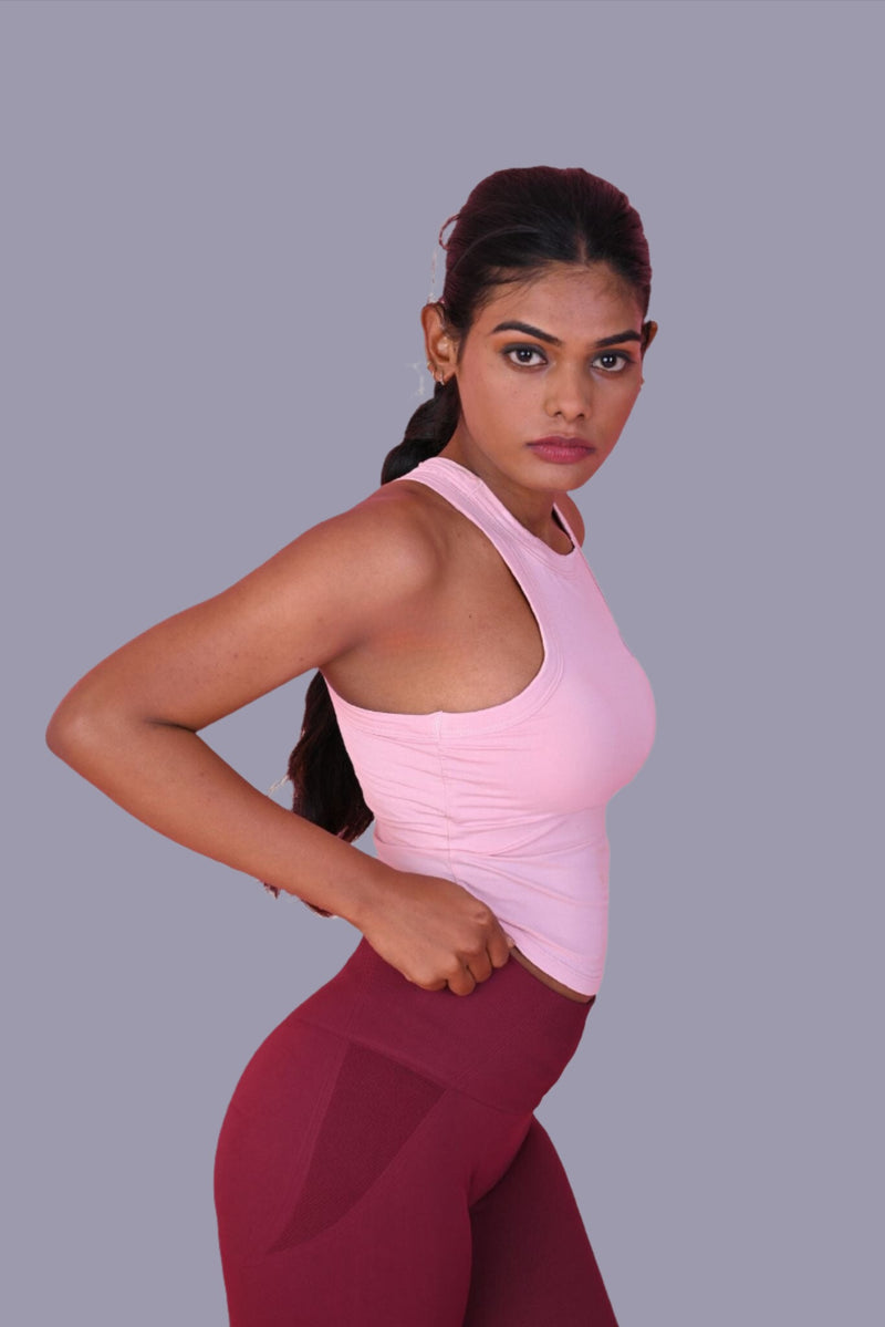 Vitality Top/ Bra in Pink YOGINIS 
